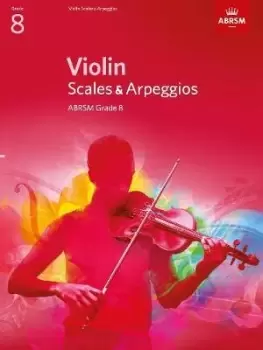 Image of Violin Scales & Arpeggios, ABRSM Grade 8 by ABRSM
