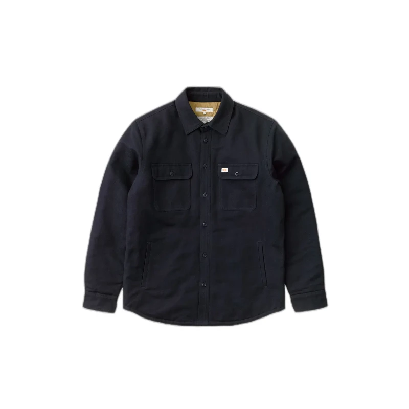 Image of Nudie Jeans Overshirt Nudie Jeans Glenn Padded Bleu Male S