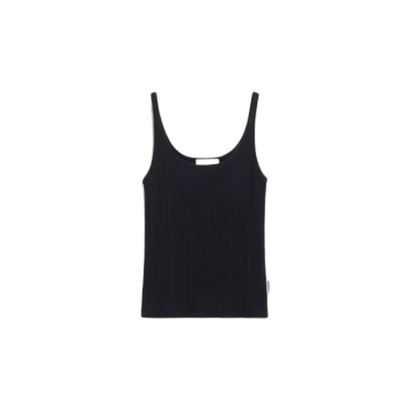 Image of ARMEDANGELS Womens tank top ARMEDANGELS Mahelitaa Noir Female L