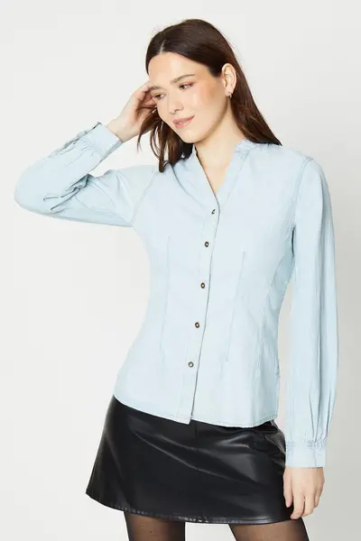 Image of Denim Overhead Shirt