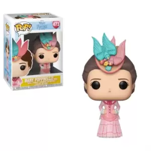 image of Mary Poppins Mary in Pink Dress Pop! Vinyl Figure