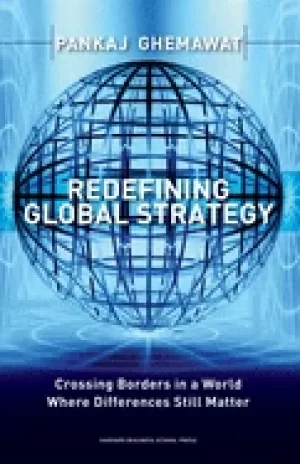 Image of redefining global strategy crossing borders in a world where differences st