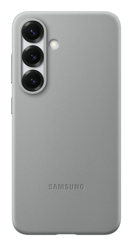 Image of Samsung Kindsuit Faux Leather Case for Galaxy S25 Grey