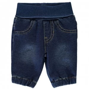 image of Benetton Denim Jogging Pants - Denim 901