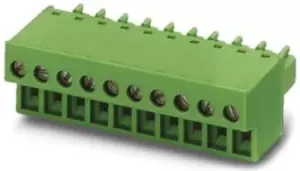 Image of Phoenix Contact FRONT-MC 1.5/10-ST-3.81 10-pin Pluggable Terminal Block, 3.81mm Pitch