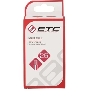 Image of ETC Inner Tube 26 x 1.75-2.125 Schrader