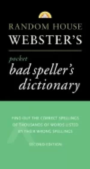 Image of random house websters pocket bad spellers dictionary second edition
