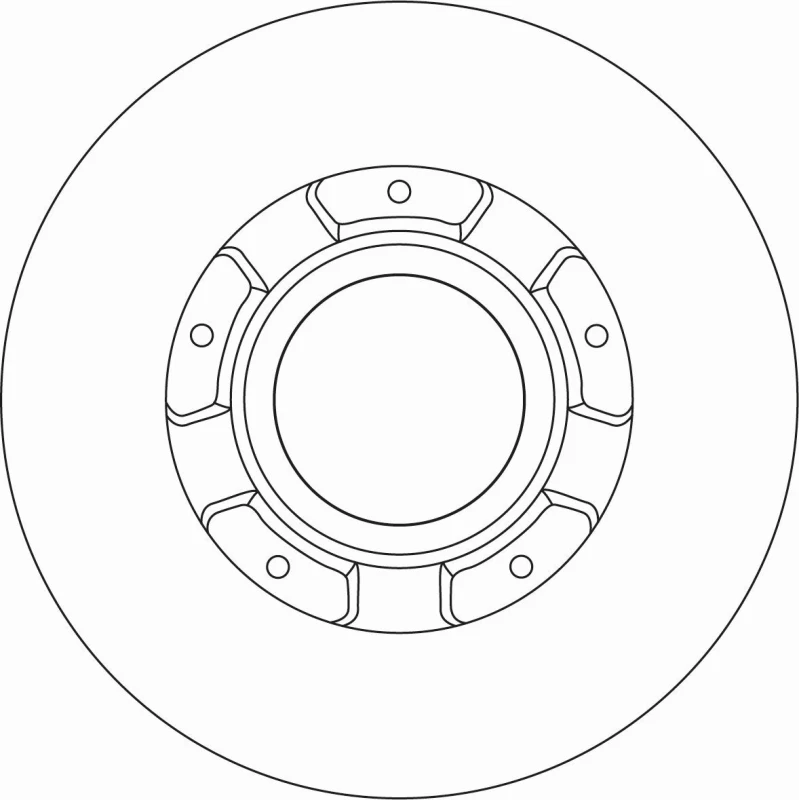 Image of Brake disc TRW DF6963S