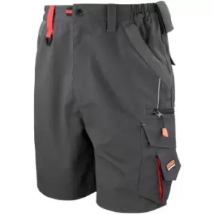 Result Workguard Unisex Technical Work Shorts (XL) (Grey/Black) - Grey/Black