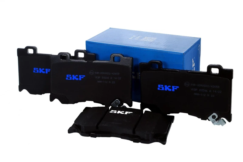 Image of SKF VKBP 80546 A Brake pad set with acoustic wear warning Brake Pad Set,disc brake (402)