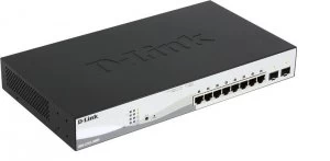 Image of D-Link Web Smart DGS-1210-10MP 8 Port smart Switch