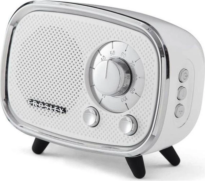 Image of CROSLEY Rondo CR3039A Portable Bluetooth Speaker - White 710244249027