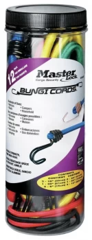 Image of Master Lock 12 Piece Bungee Set