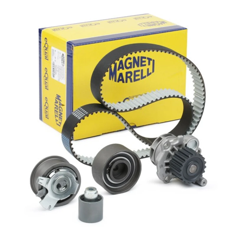 Image of MAGNETI MARELLI Water pump and timing belt kit MAGNETI MARELLI 132011160065