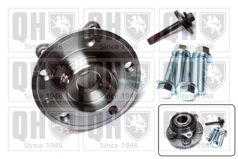 Image of QUINTON HAZELL Wheel bearing kit QUINTON HAZELL QWB1458