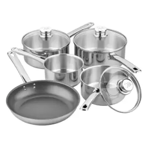 image of Tala Performance Classic 5 Piece Pan Set Stainless Steel