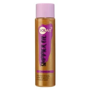Image of Solait Shimmer Oil Medium Tan 125ml
