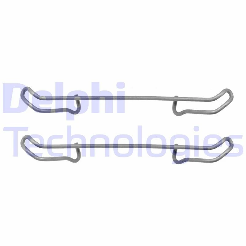 Image of DELPHI Brake pad fitting kit DELPHI LX0076