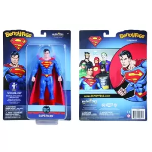 Image of DC Comics Superman Comic Bendyfig