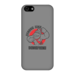 image of Nintendo Donkey Kong Strong Like Donkey Kong Phone Case - iPhone 5C - Snap Case - Gloss