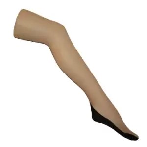 image of Silky Womens/Ladies Scarlet Backseam Tights (1 Pair) (Large (42a-48a)) (Nude/Black)