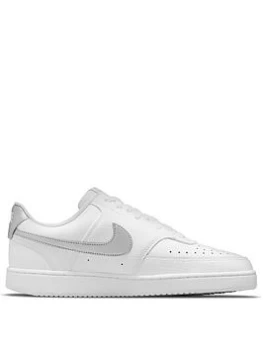 Image of Nike Court Vision Low - White/Silver
