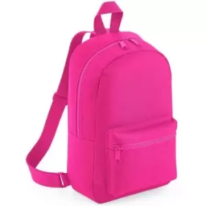 image of Bagbase - Essential Fashion Mini Backpack (One Size) (Fuchsia)