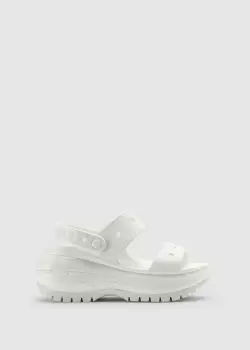 image of Crocs Womens Megacrush Sandal In White