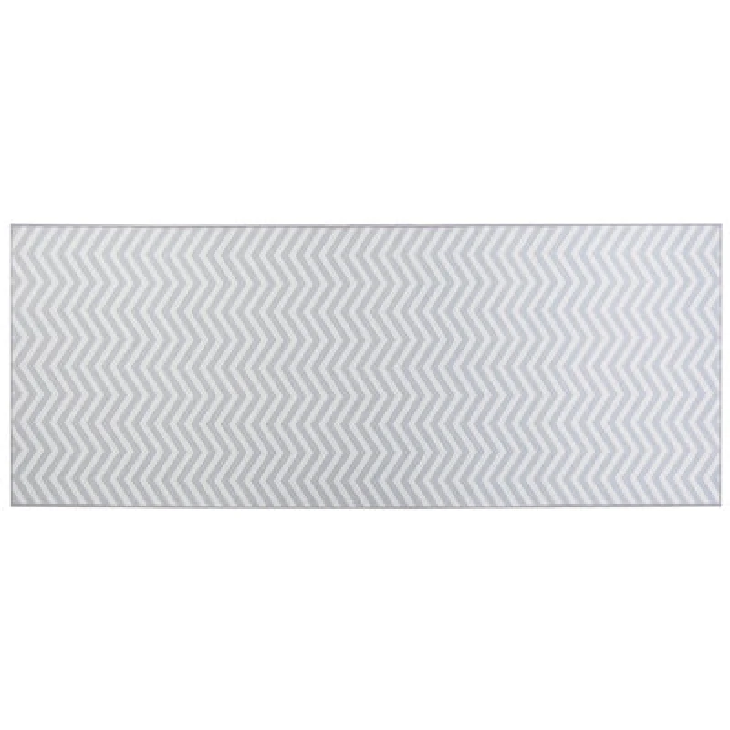 Image of Beliani Rug Saikheda White 80 X 200 Cm