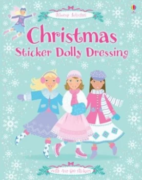Image of Christmas Sticker Dolly Dressing by Leonie Pratt Book