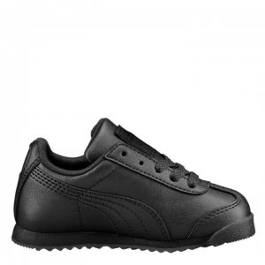 image of Puma Roma Basic Trainers Infant Boys - Black