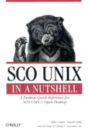 Image of sco unix in a nutshell a desktop quick reference for sco unix and open desk