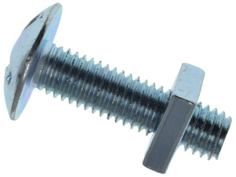 Image of Metalmate Memrbn0830 Roofing Bolt & Nut Zp M8 X 30mm (Box 25) Memrbn0830