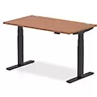 Image of dynamic Ergonomic Desk Air HASCP148BWNT Walnut 1400 mm x 800 mm x 660 - 1310 mm