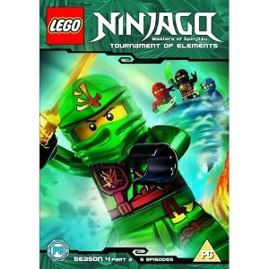 image of Lego Ninjago - Masters Of Spinjitzu: Tournament Of Elements - Season 4 (Part 2) DVD