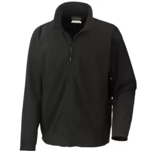 image of Result Mens Extreme Climate Stopper Water Repellent Fleece Breathable Jacket (L) (Black)