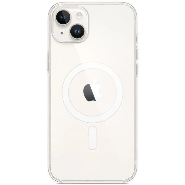 Image of Apple - Back cover for mobile phone - MagSafe compatibility - polycarbonate - clear - for iPhone 14 Plus MW4T3ZM/A