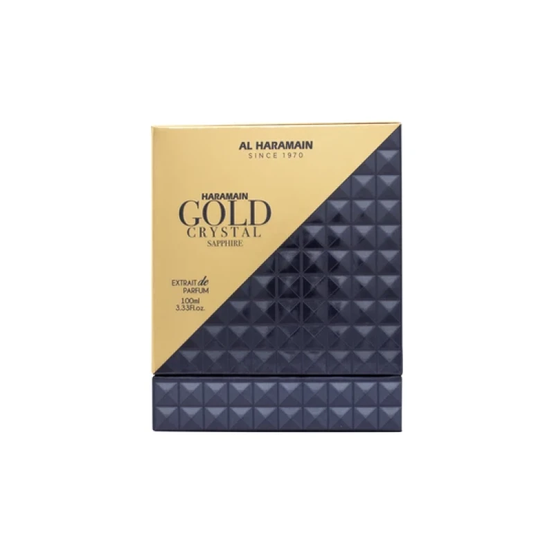 Image of Al Haramain Gold Crystal Sapphire Extrait De Parfum 100ml