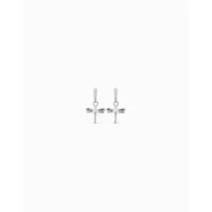 Image of Fortune Silver Brass Earrings