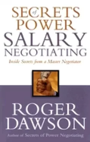 Image of secrets of power salary negotiating inside secrets from a master negotiator