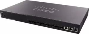 image of Cisco SX550X-12F-K9-UK network switch Managed L3 Black