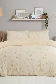 Image of Stars Duvet Cover with Pillowcase Bedding Set