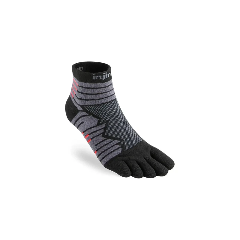 Image of Injinji Mini-crew trail socks Injinji Noir Unisex 40,5/44 401130-ONY