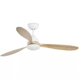 image of Faro poros - LED White Ceiling Fan with dc Motor Smart - Remote Included, 2700K