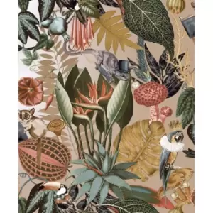Image of Holden Wonderland Gold Wallpaper