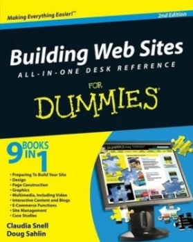 Image of Building Web Sites All-in-One for Dummies by Claudia Snell Paperback