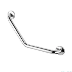 Image of Stainless Steel Angled Grab Rail 393mm