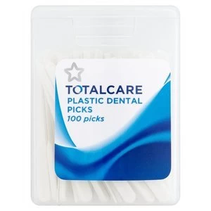 image of Superdrug Total Care Plastic Dental Picks 100Pcs