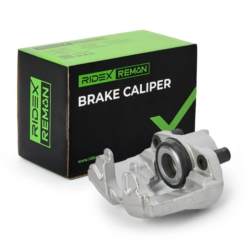 Image of RIDEX REMAN 78B1618R Brake caliper Front Axle Grey Cast Iron Brake Caliper (78)
