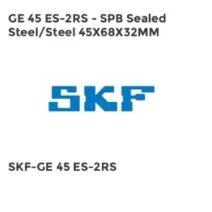 Image of GE 45 ES-2RS - SPB Sealed Steel/Steel 45X68X32MM